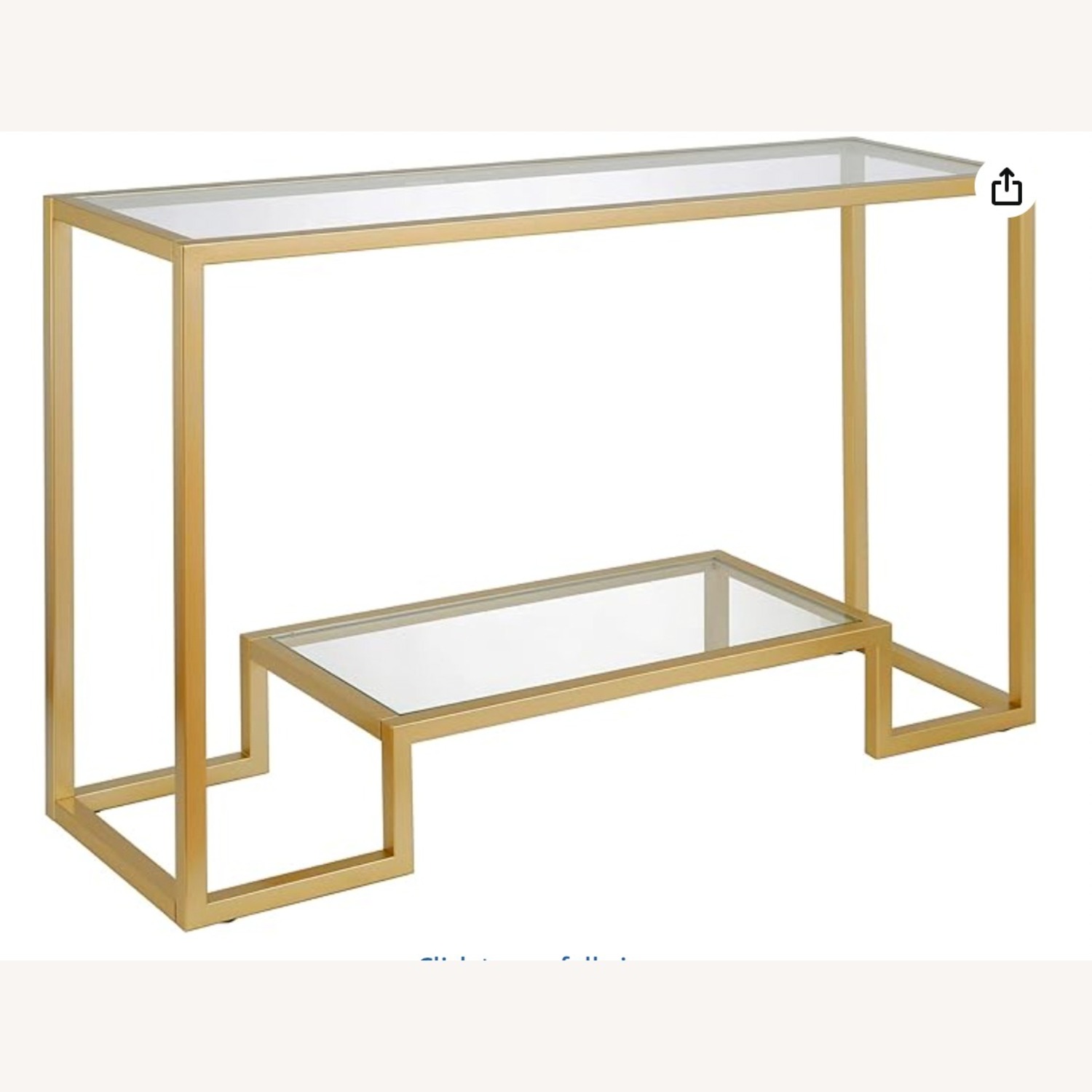 Amazon Henn & Hart 47.75" Wide Rectangular Console Table - image-2