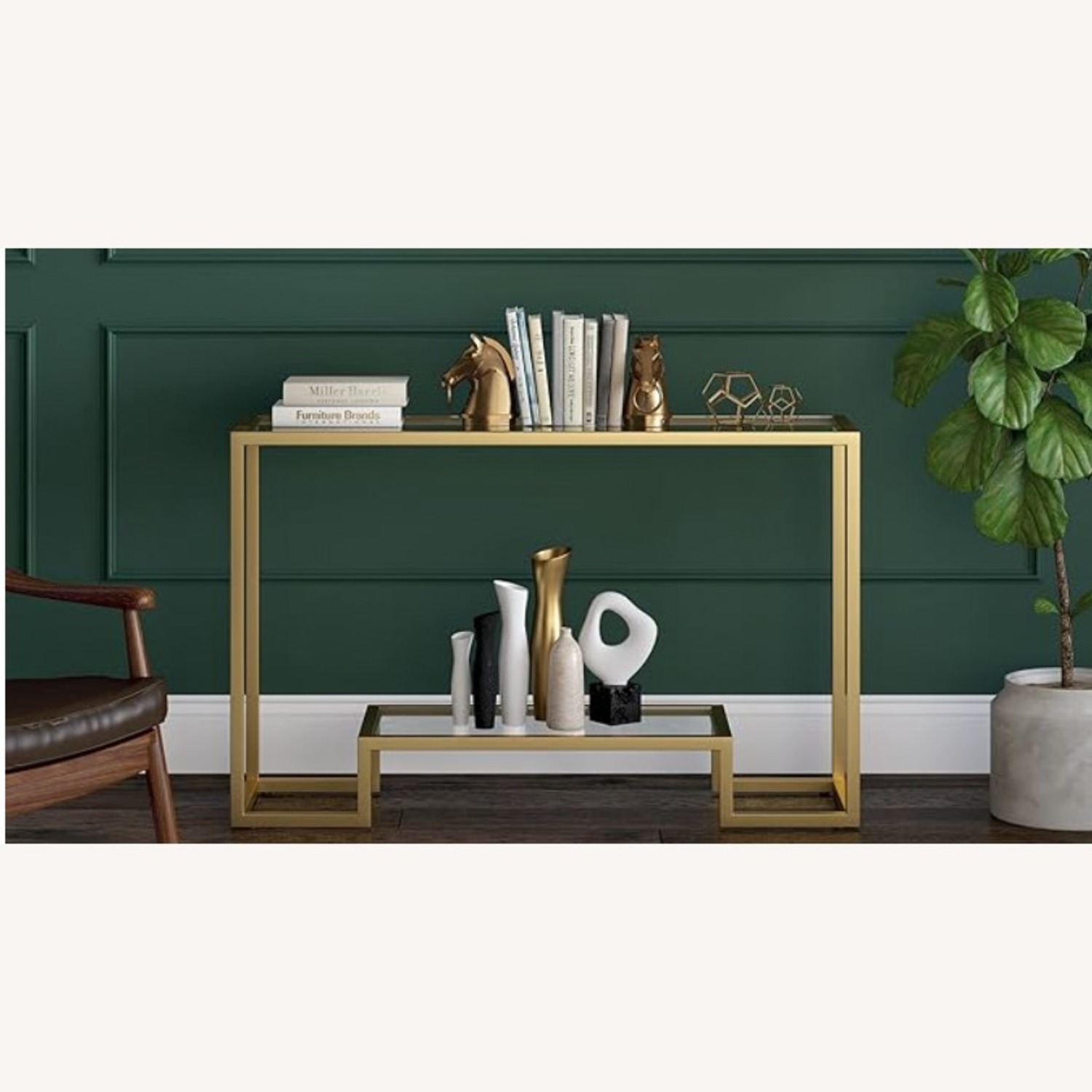 Amazon Henn & Hart 47.75" Wide Rectangular Console Table - image-4