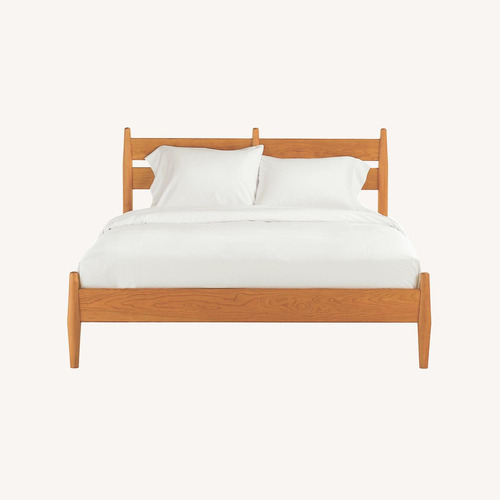 Used Room & Board Grove Bed in Cherry Queen for sale on AptDeco