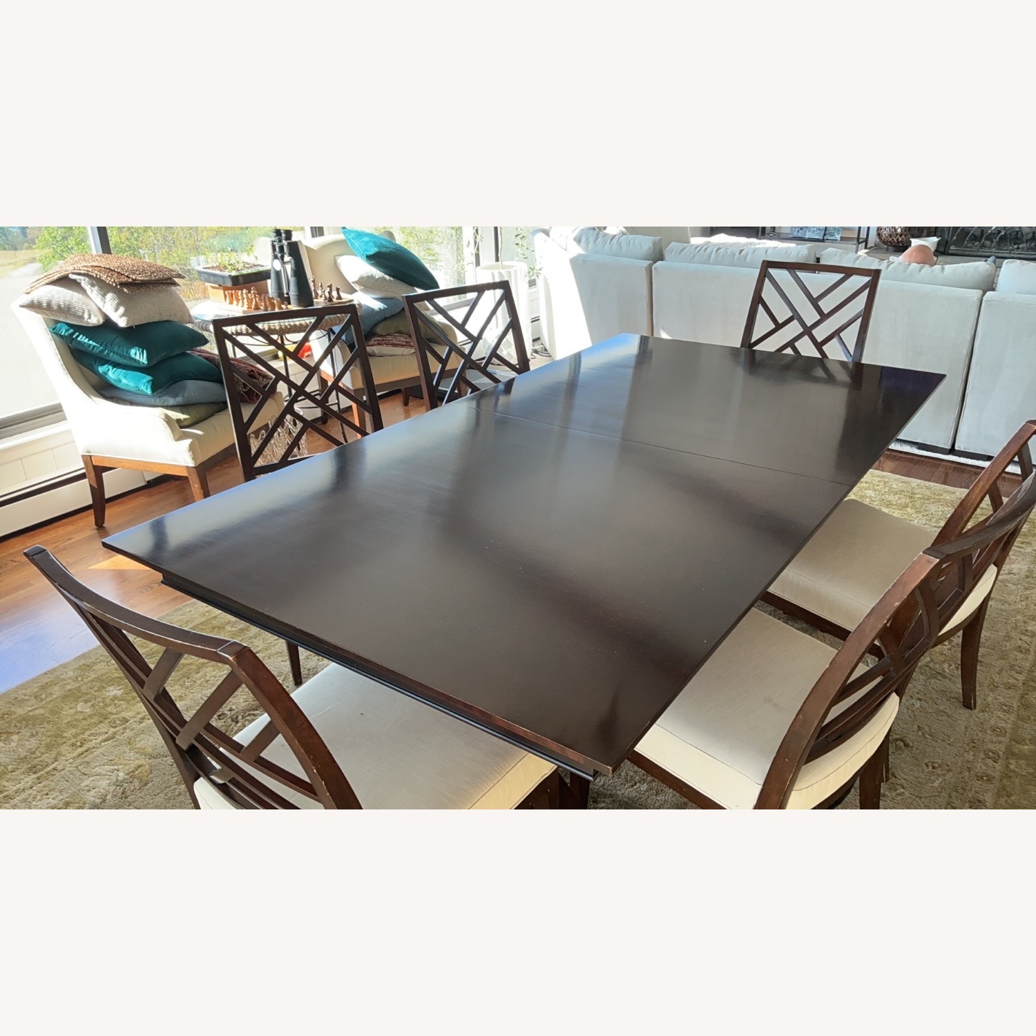 Stanley Furniture Continuum Dark Brown Wood Dining Sets - image-4