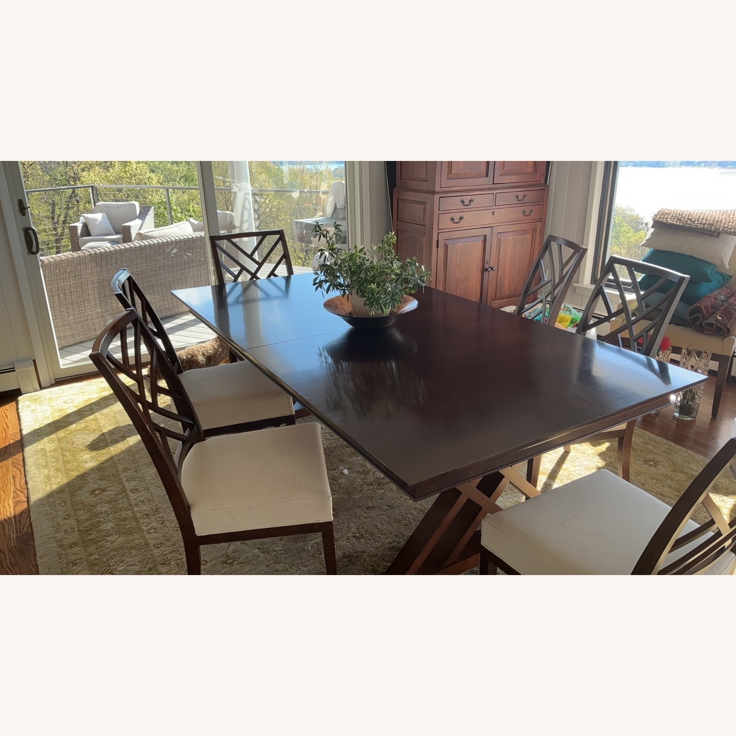 Stanley Furniture Continuum Dark Brown Wood Dining Sets - image-1