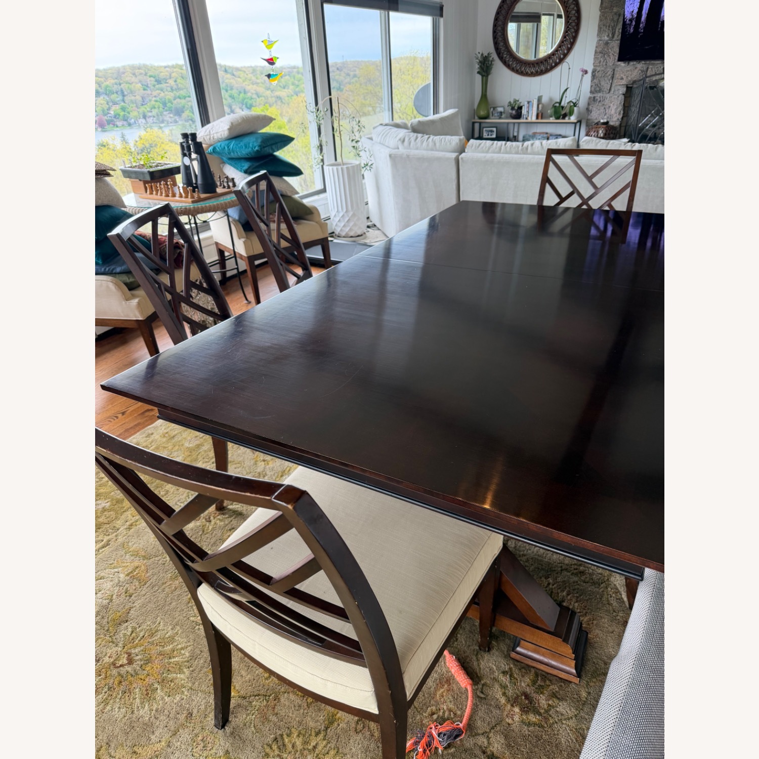 Stanley Furniture Continuum Dark Brown Wood Dining Sets - image-10