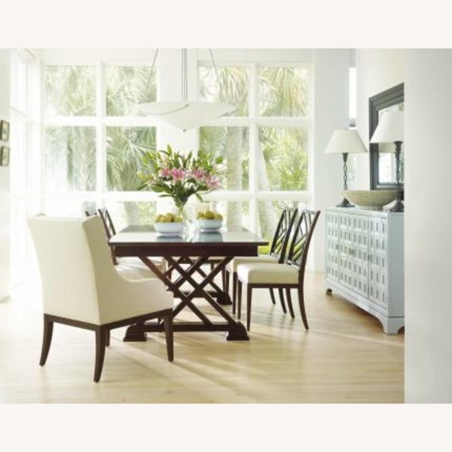 Stanley Furniture Continuum Dark Brown Wood Dining Sets - image-11