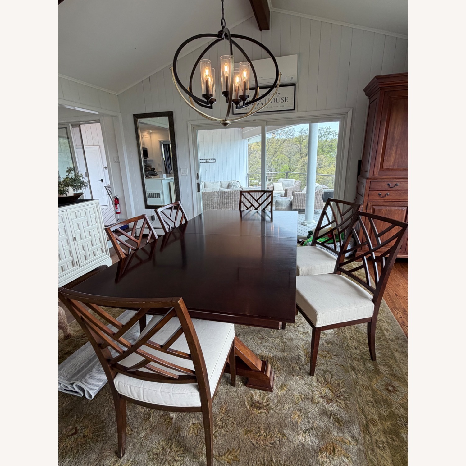 Stanley Furniture Continuum Dark Brown Wood Dining Sets - image-9