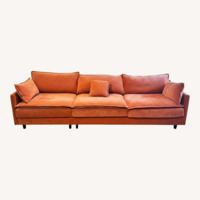 Orange 3+ Seater Sofa