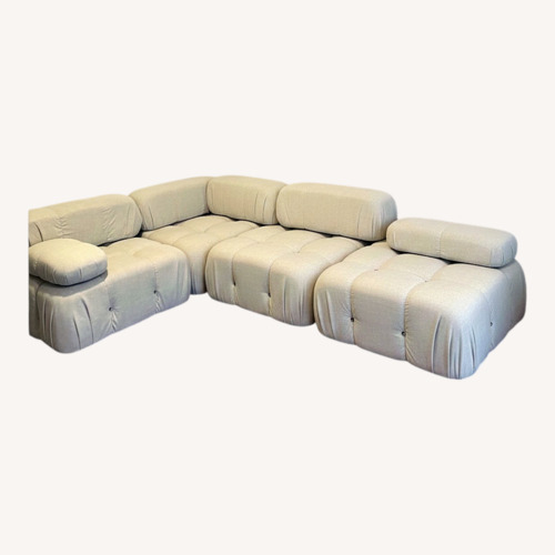 Used 73.2'' Modular Compression Sectional Sofa Couches for sale on AptDeco