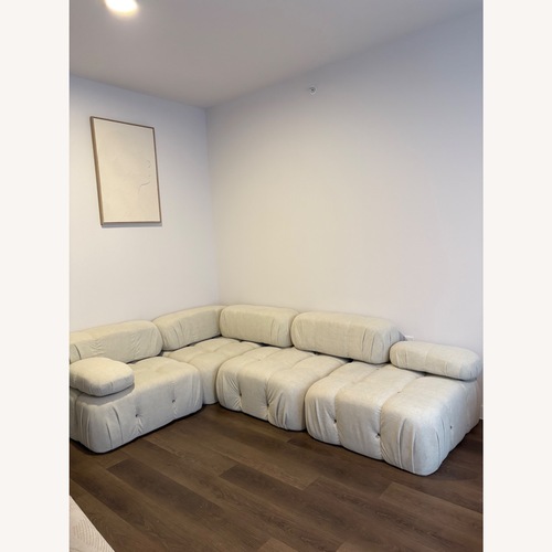 Used 73.2'' Modular Compression Sectional Sofa Couches for sale on AptDeco
