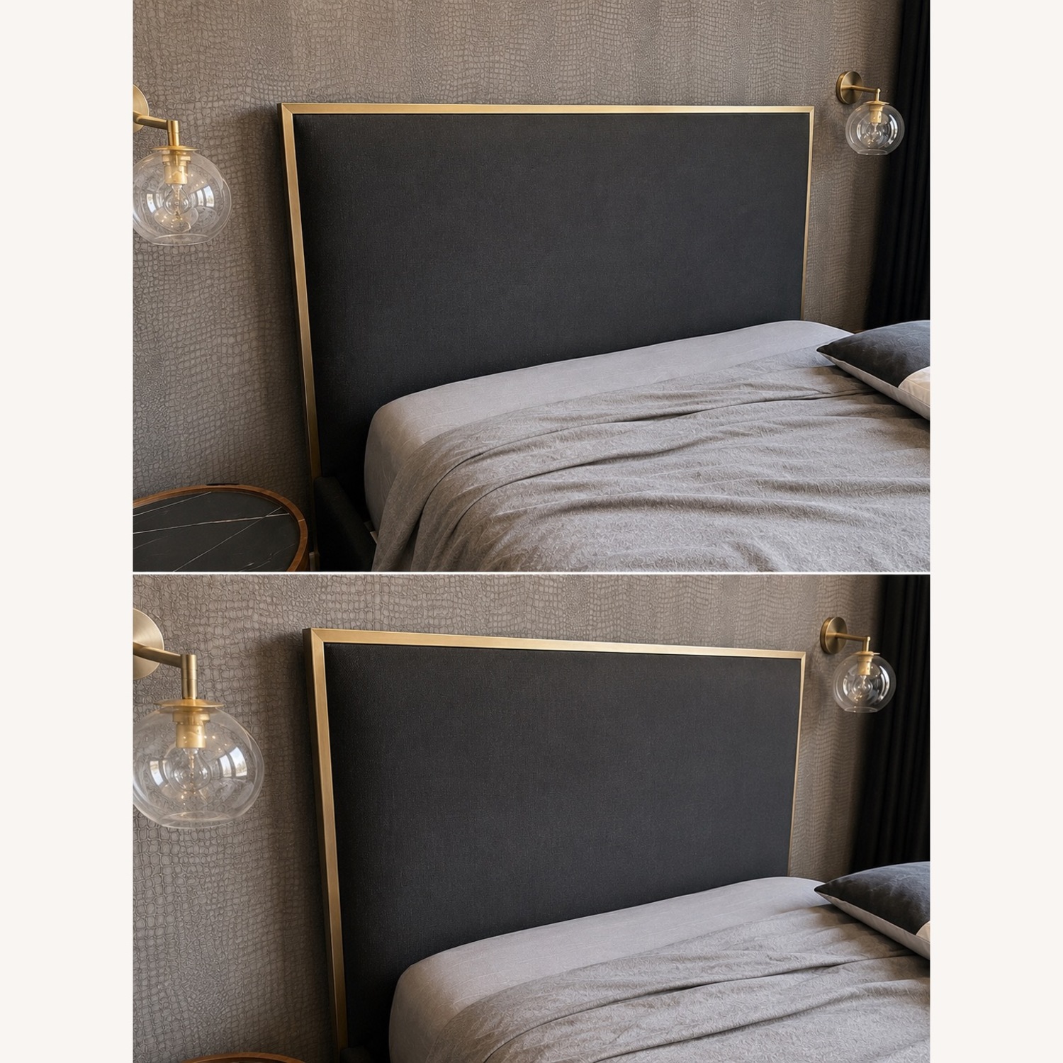 Restoration Hardware Black Platform Bed - image-2