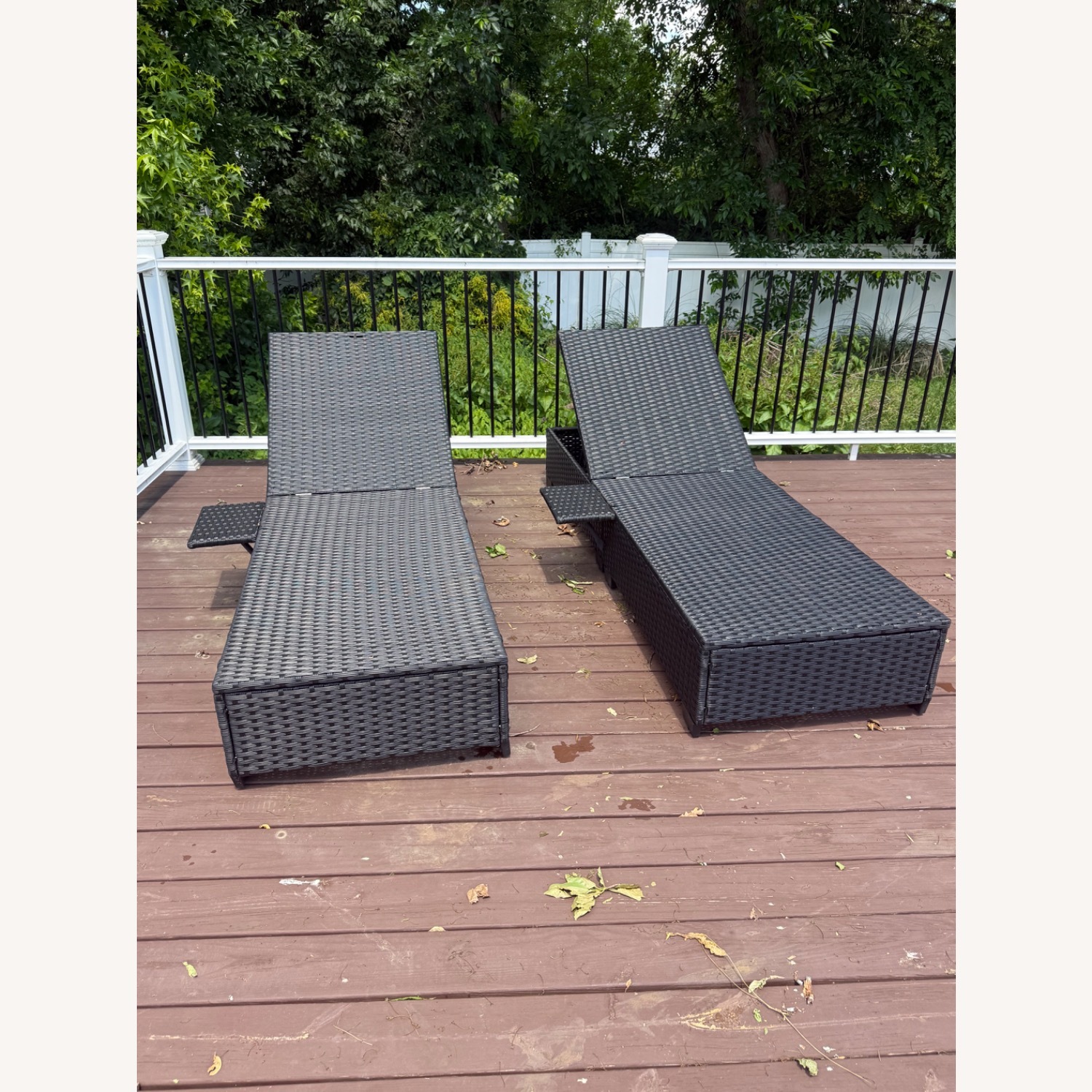Black Wicker Patio Furniture - image-2