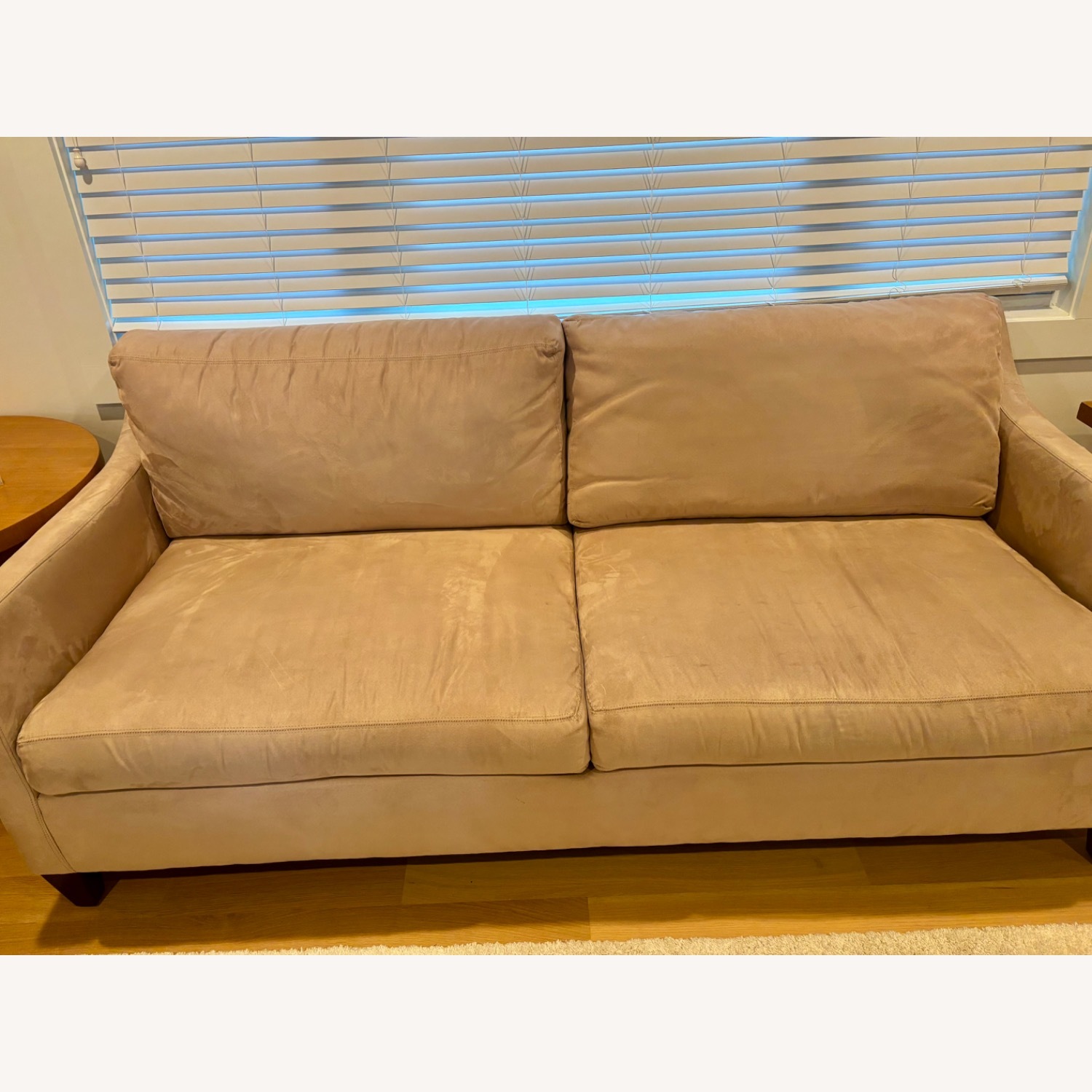 Ethan Allen Sand Colored Monterey Sofa - image-4