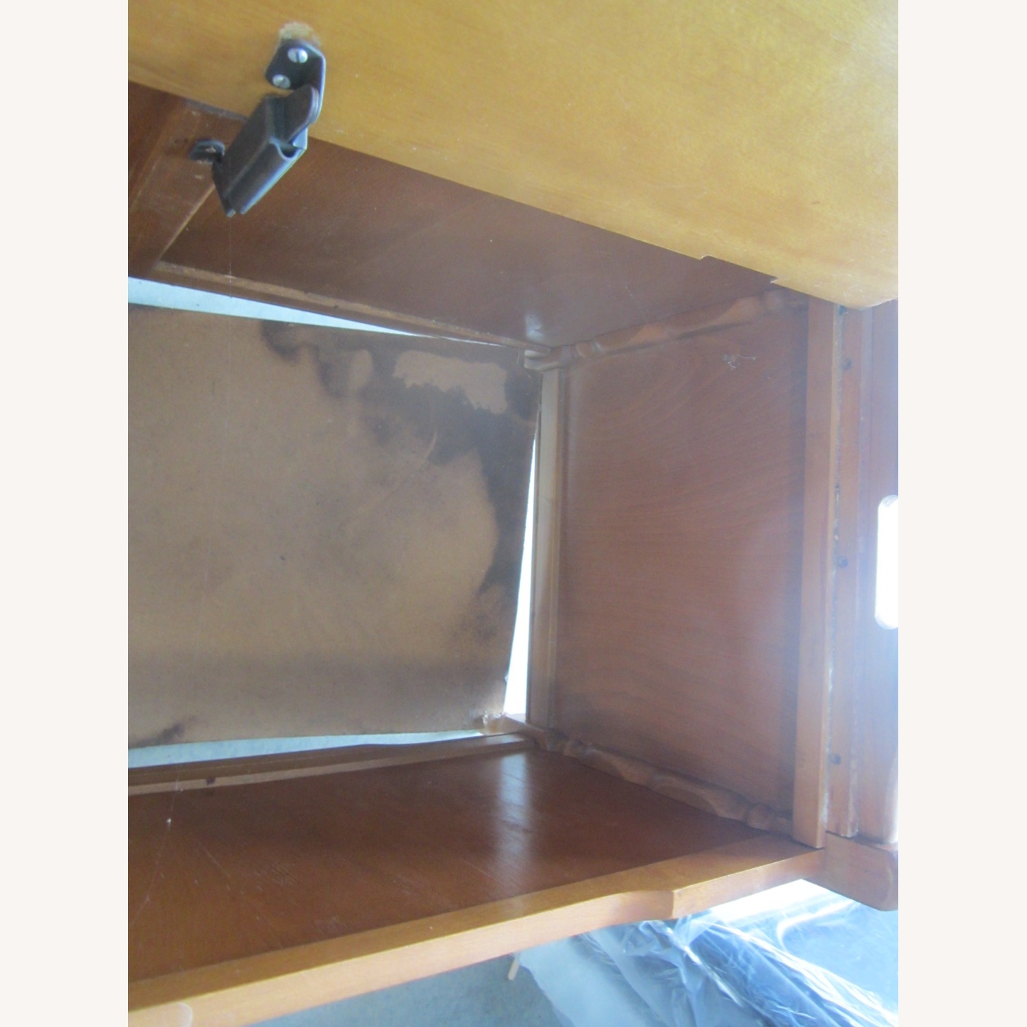 Vintage/Antique Light Brown Wood Chest - image-10