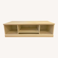 Pottery Barn Kids White Wood Media Storage
