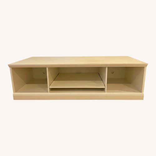 Used Pottery Barn Kids White Wood Media Storage for sale on AptDeco