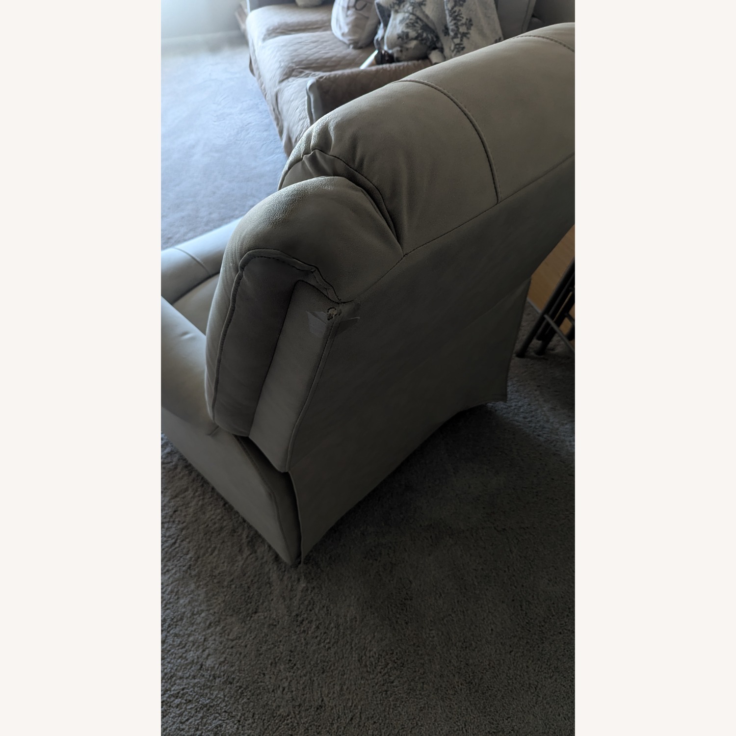 Amazon Light Brown Recliner - image-3