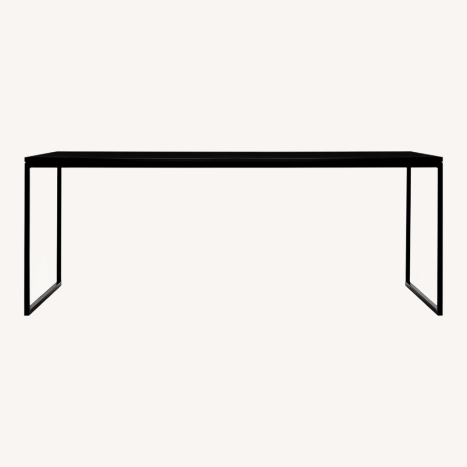Cappellini Fronzoni Dark Gray Metal Dining Table - image-0