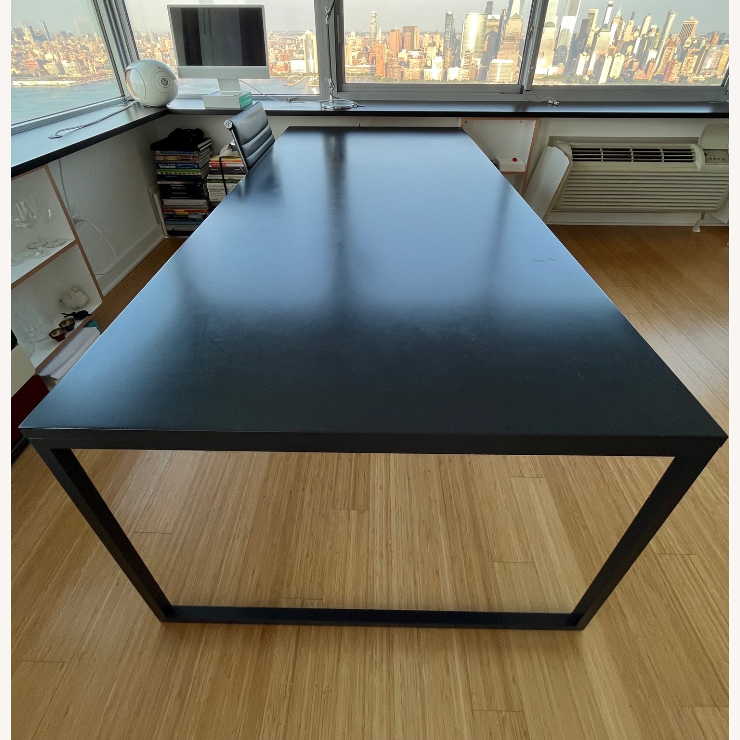 Cappellini Fronzoni Dark Gray Metal Dining Table - image-3