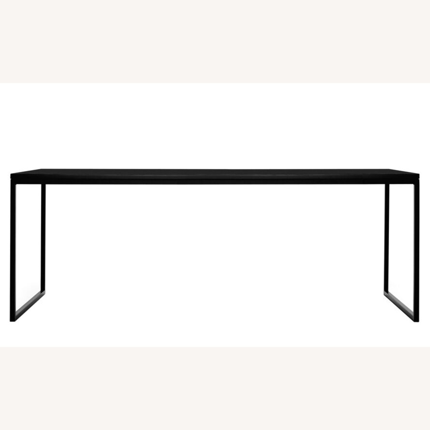 Cappellini Fronzoni Dark Gray Metal Dining Table - image-6