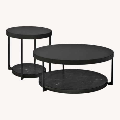 Used IKEA Frotorp Black Coffee Table for sale on AptDeco