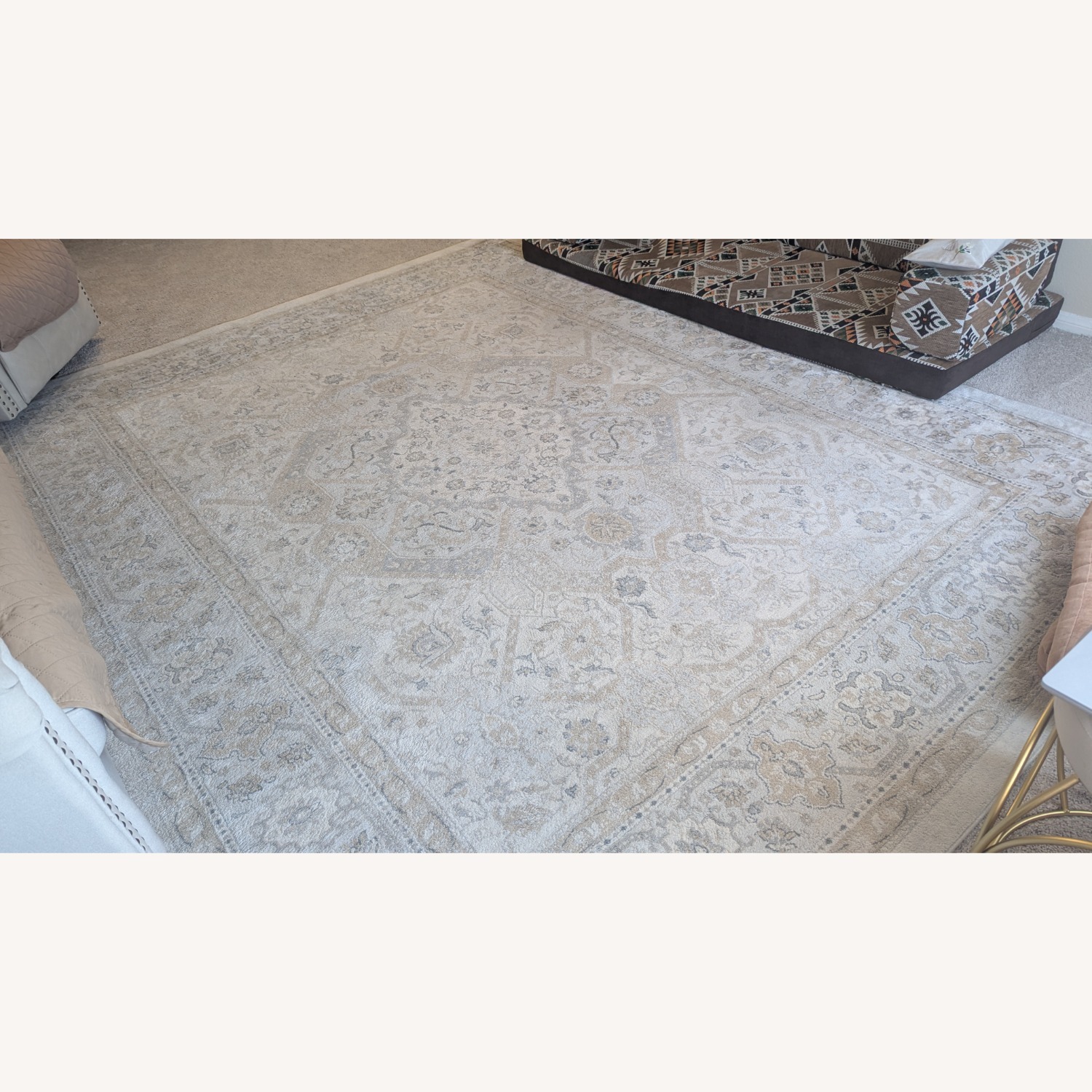 Amazon Light Brown Area Rug 8' x 10' - image-1