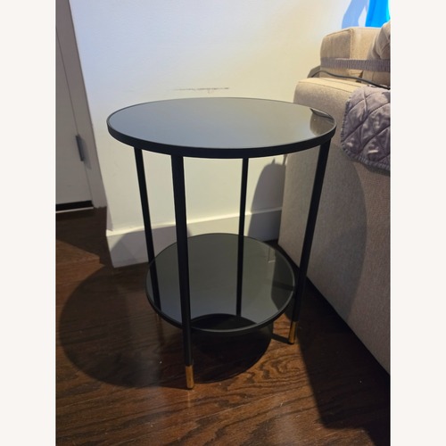 Used IKEA ÄSPERÖD Black Side Table for sale on AptDeco