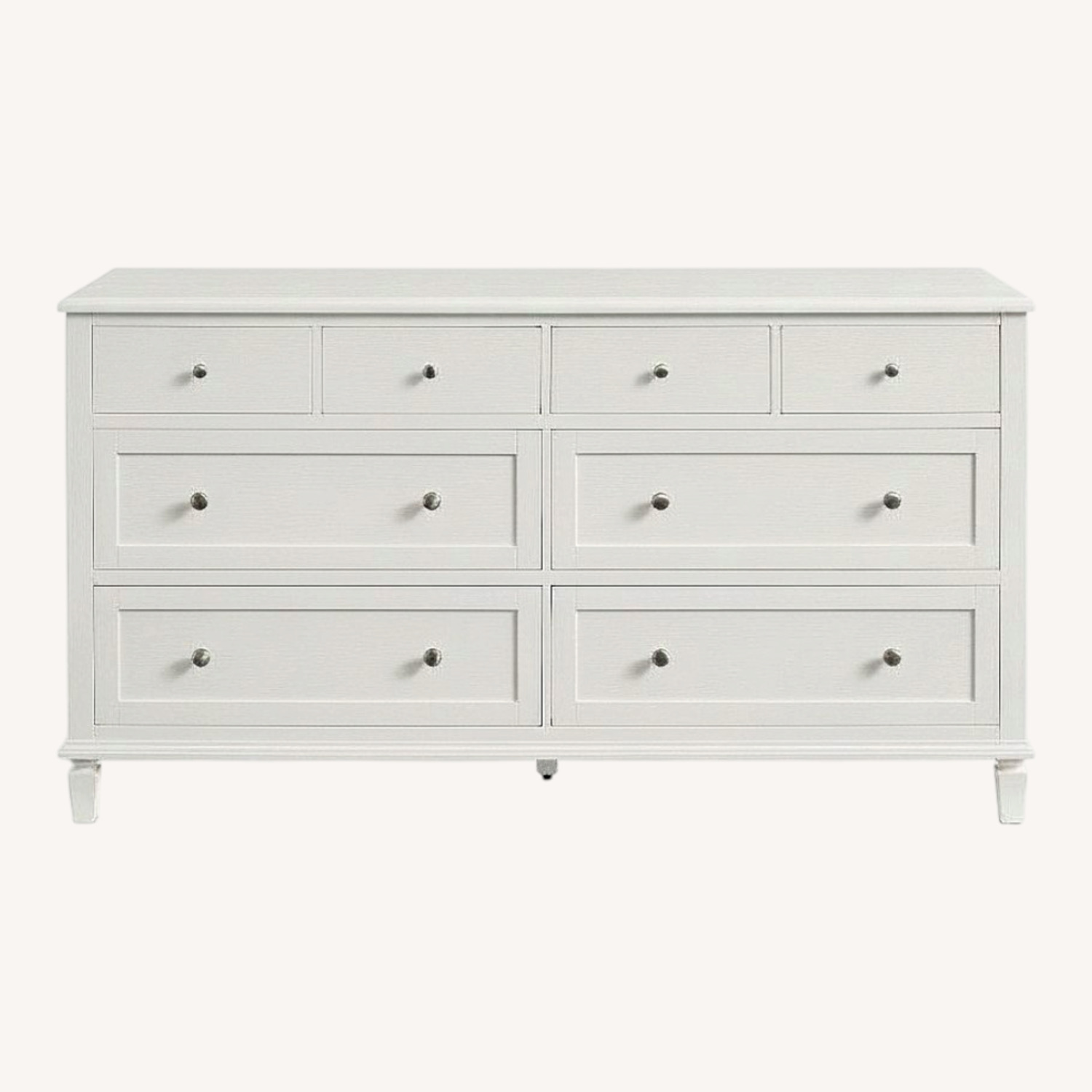 Pottery Barn Sausalito White Wood Dresser - image-0