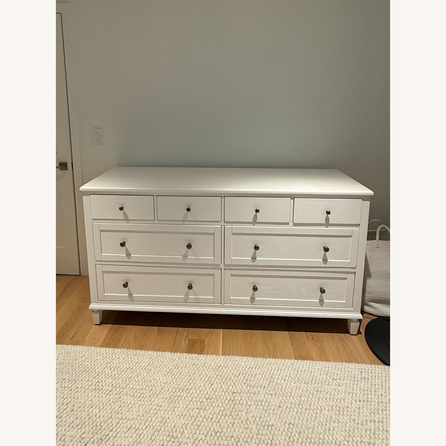 Pottery Barn Sausalito White Wood Dresser - image-1