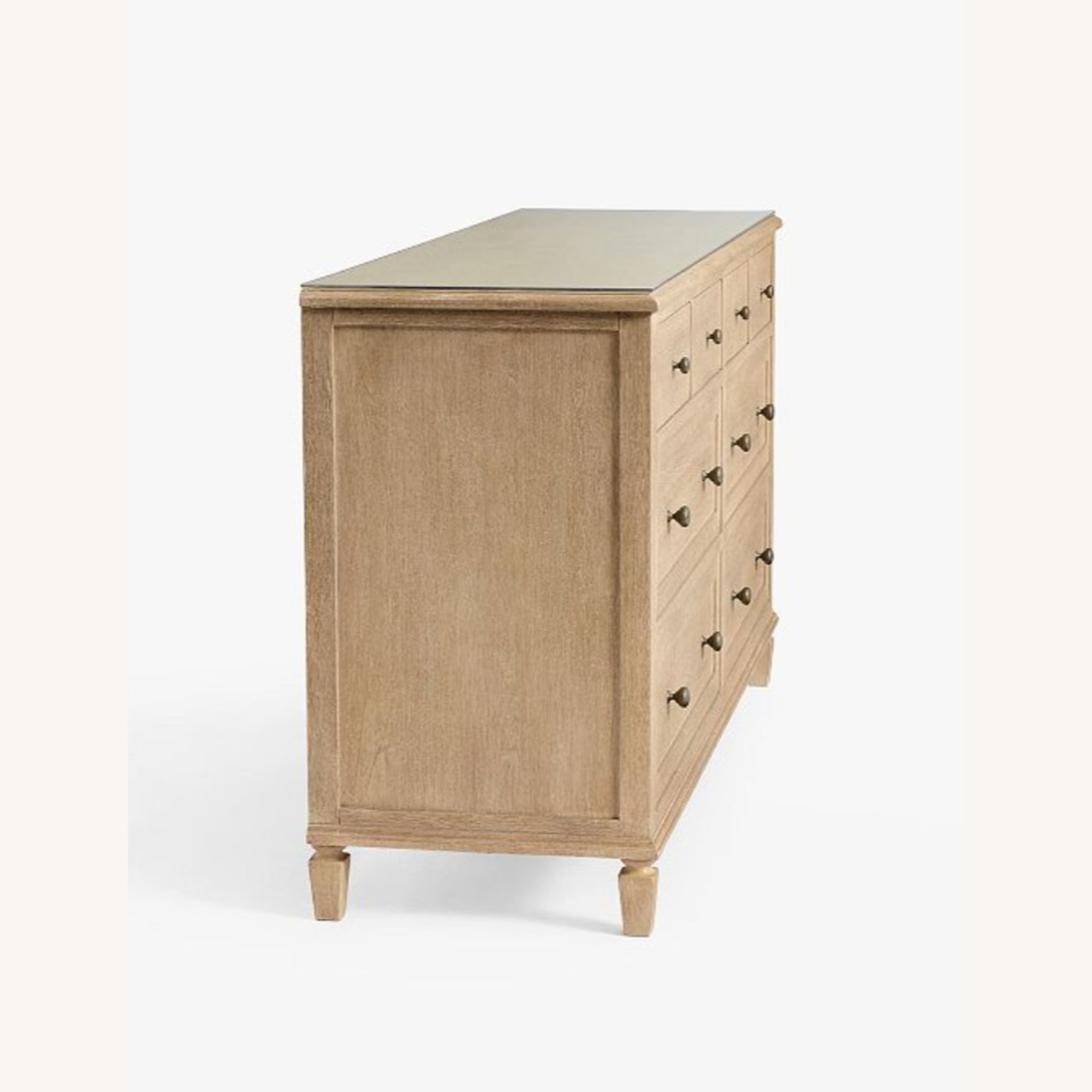 Pottery Barn Sausalito Light Brown Wood Dresser - image-3