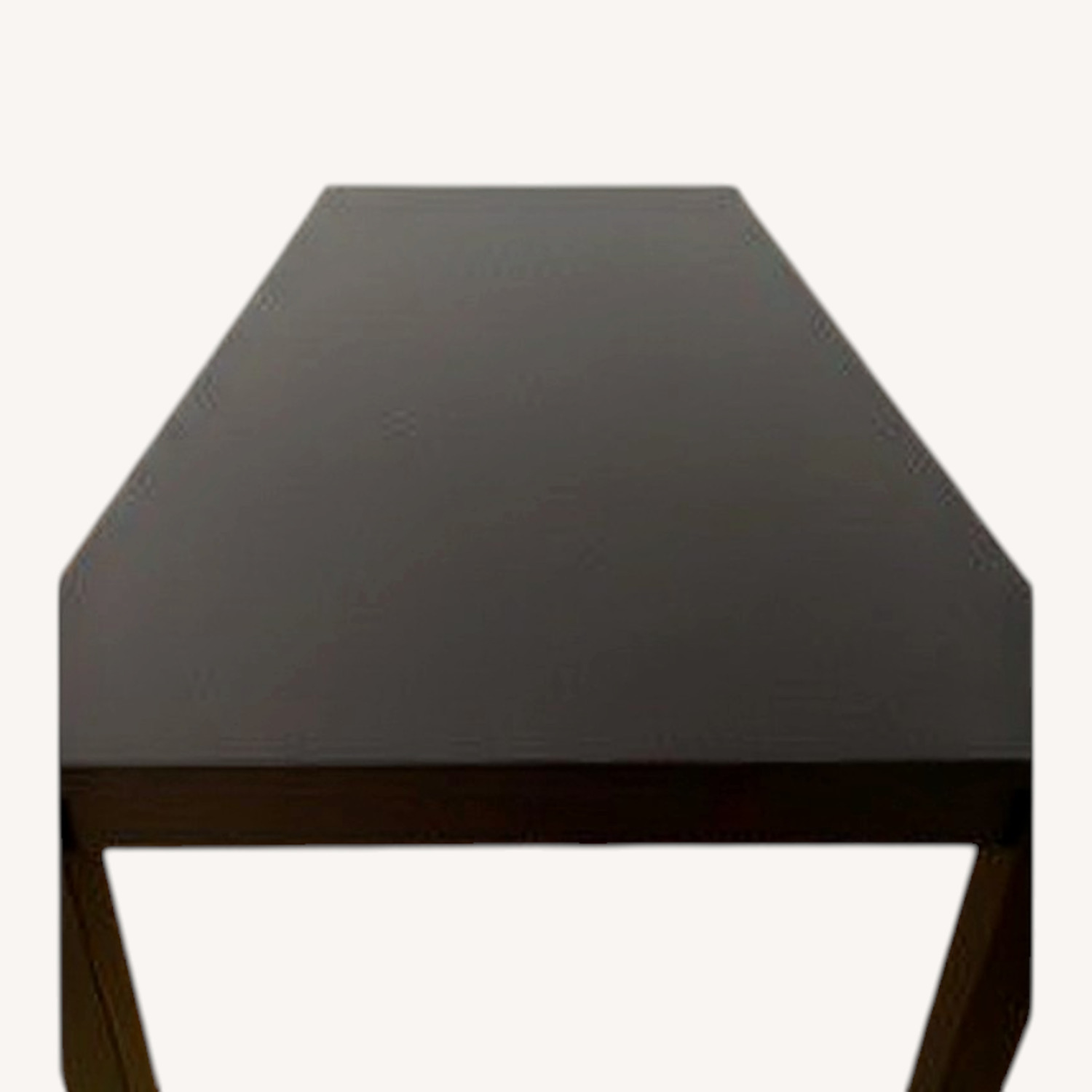 Black Wood Dining Table - image-0
