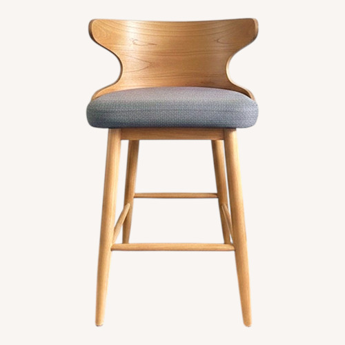 Used Mr Bar Stool Light Brown Wood Stools for sale on AptDeco