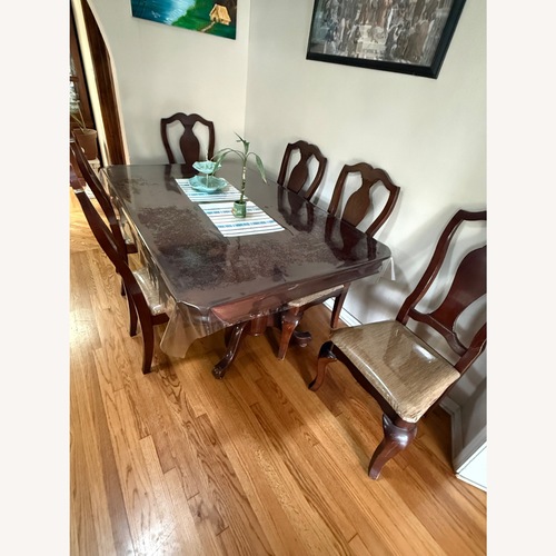 Used Expandable Wood Dining Table for sale on AptDeco
