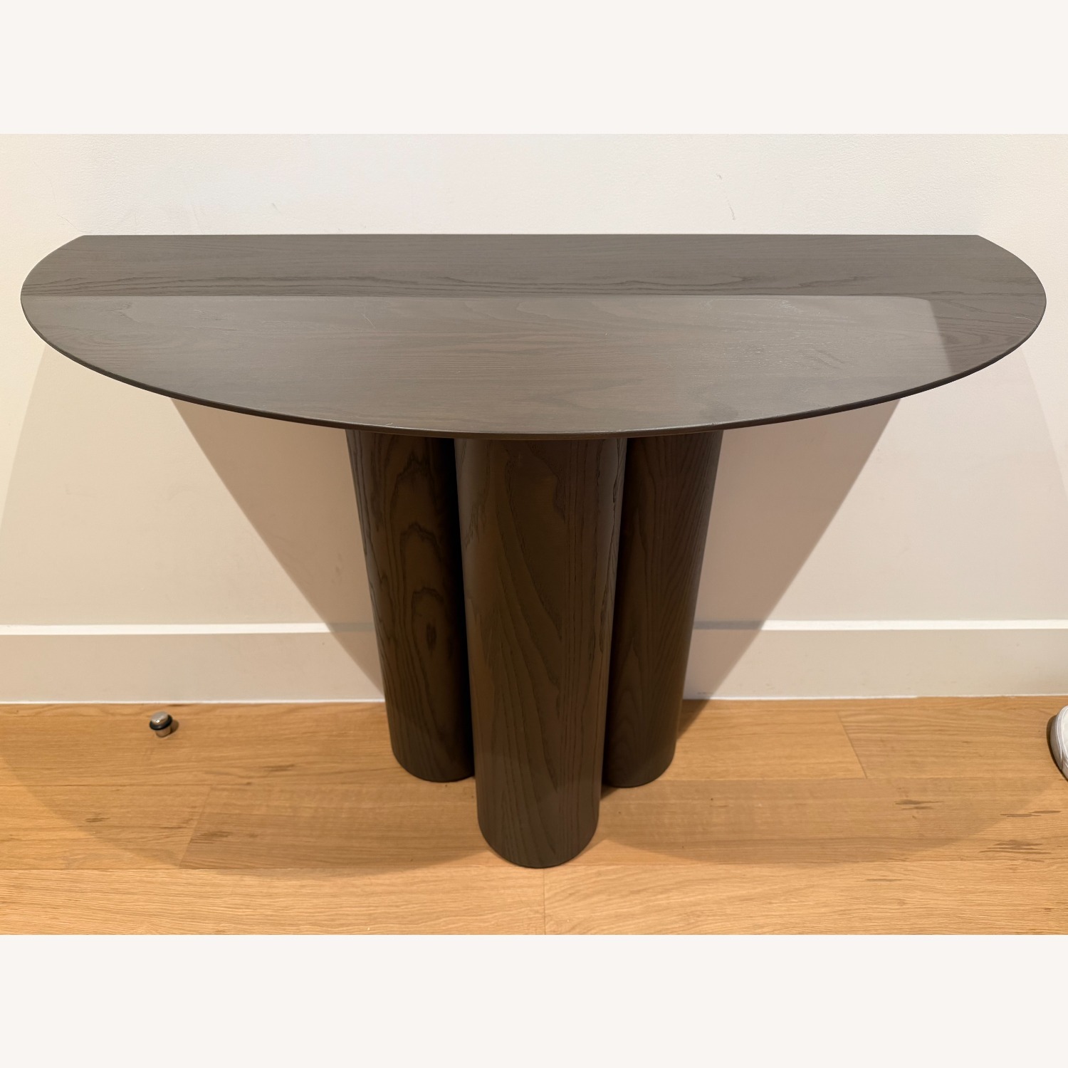 Maiden Home Demilune Console Table - Coffee Ash - image-4