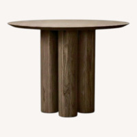 Maiden Home Demilune Console Table - Coffee Ash