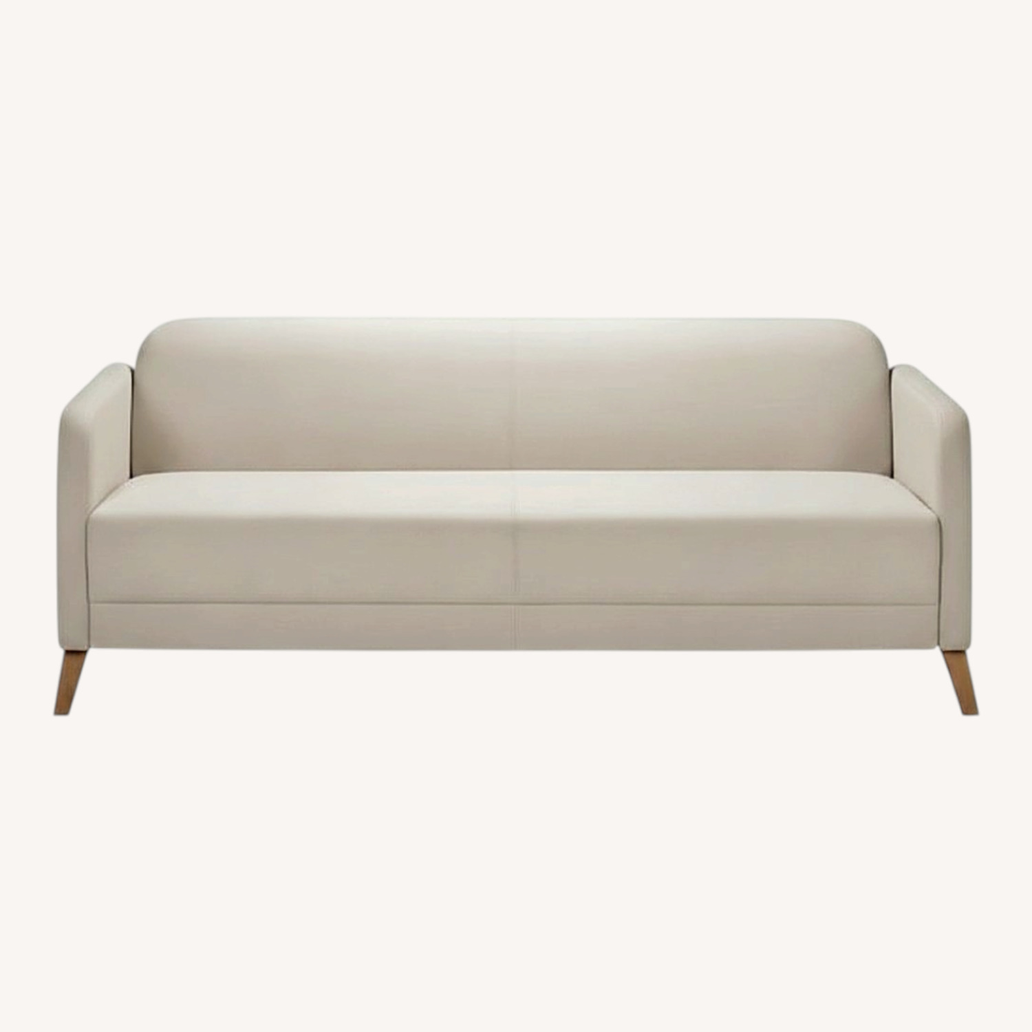 IKEA LINANÄS Light Gray Fabric 3+ Seater Sofa - image-0