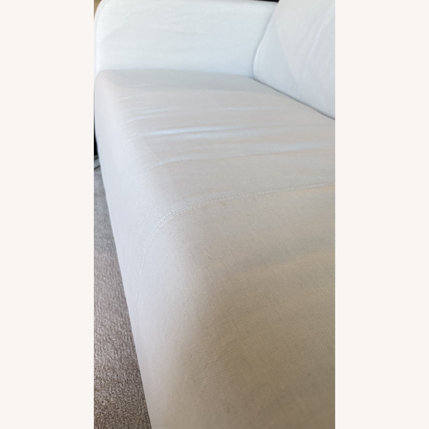 IKEA LINANÄS Light Gray Fabric 3+ Seater Sofa - image-2