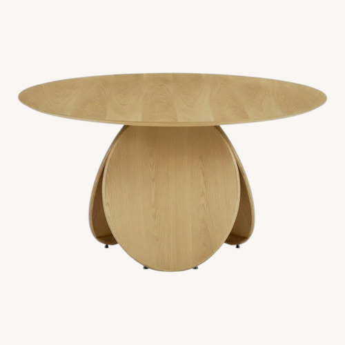 Used TOV Furniture Emil Natural Wood Dining Table for sale on AptDeco
