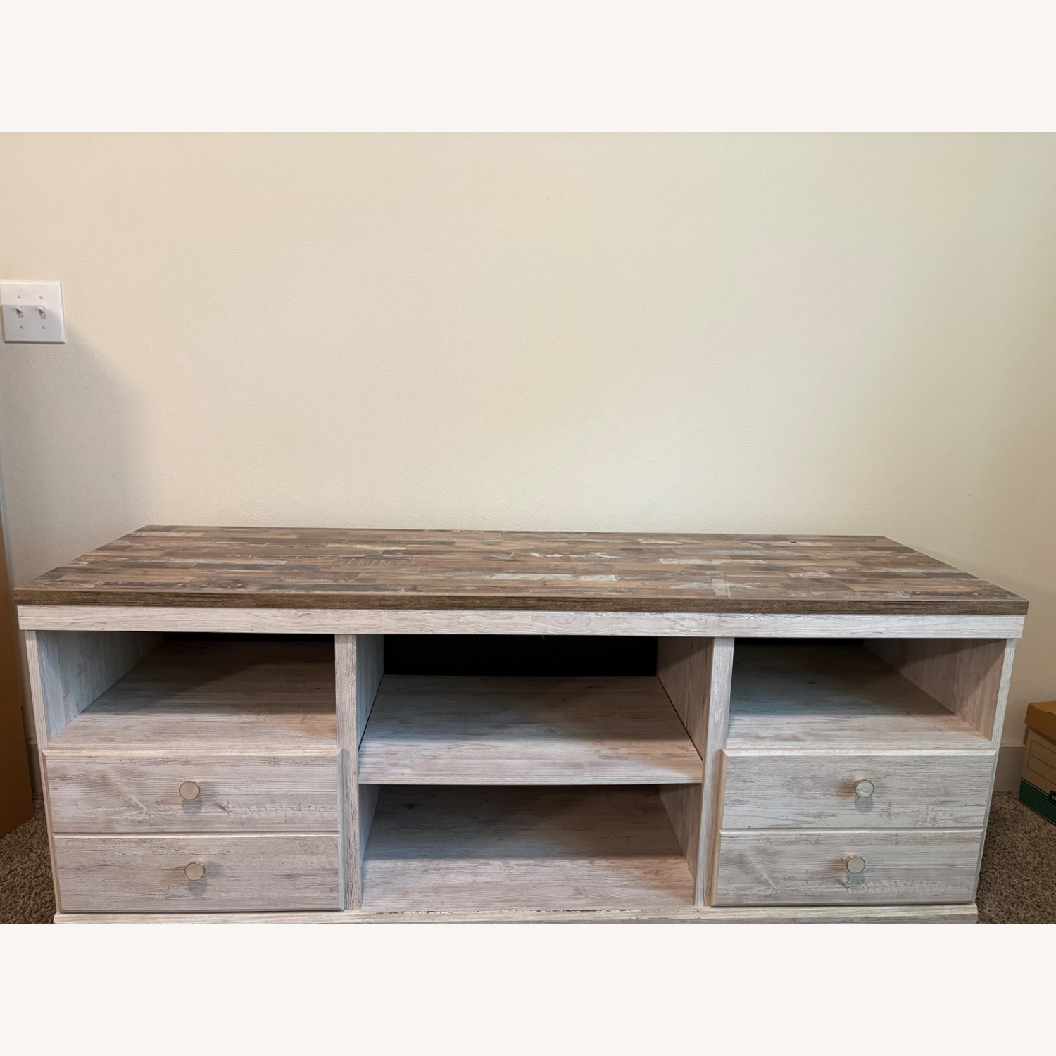 Ashley Furniture Willowton Wood Media Storage - image-1