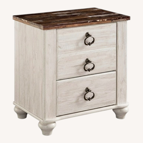 Used Ashley Furniture Willowton Nightstand Set for sale on AptDeco