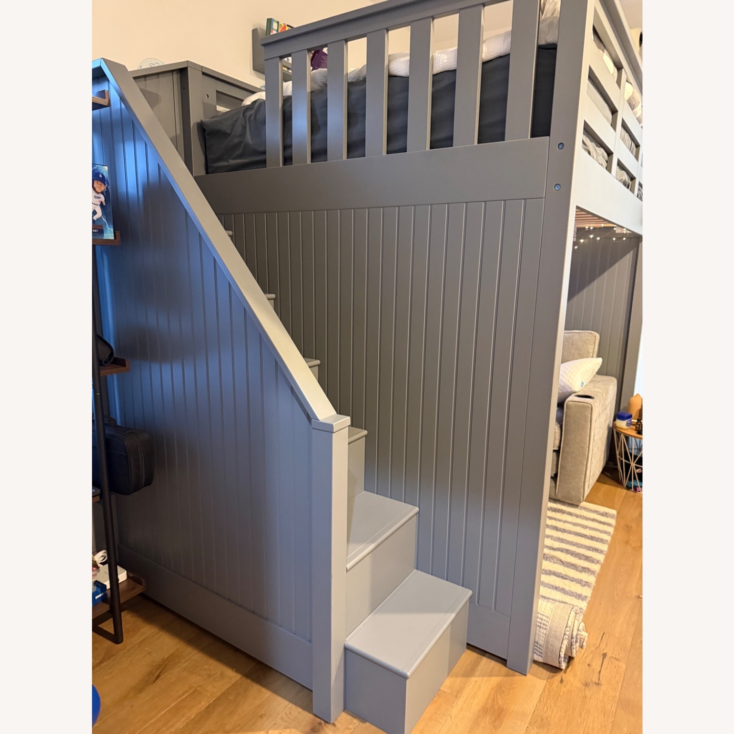 Pottery Barn Catalina Stair Loft Bed - image-4