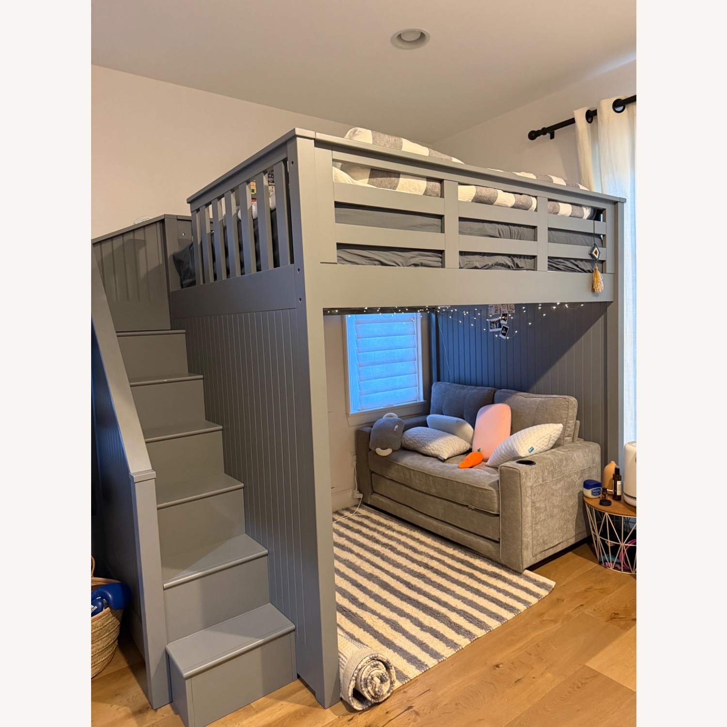 Pottery Barn Catalina Stair Loft Bed - image-1