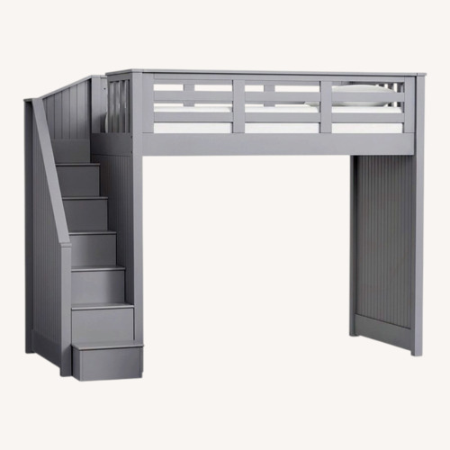 Used Pottery Barn Catalina Stair Loft Bed for sale on AptDeco