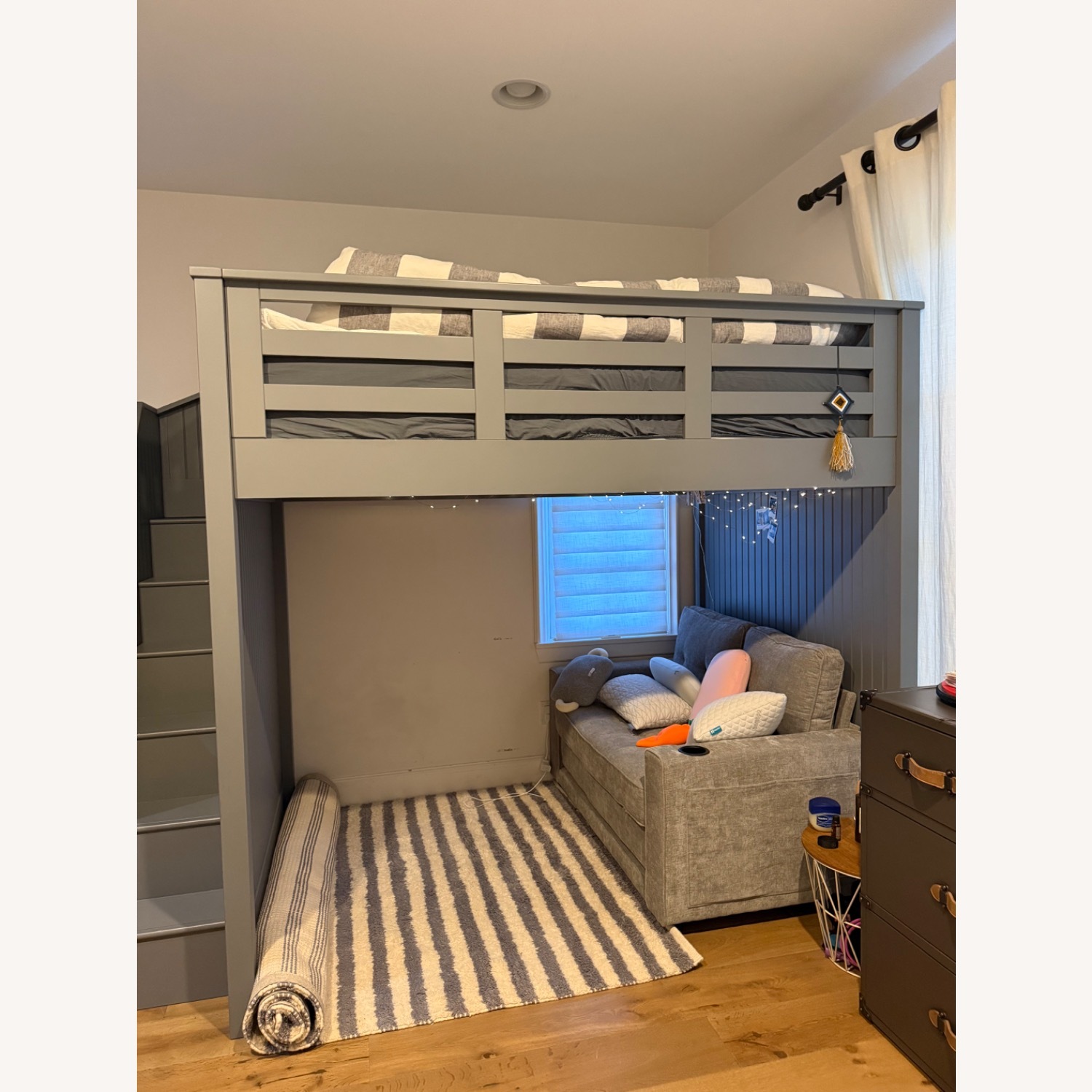Pottery Barn Catalina Stair Loft Bed - image-2
