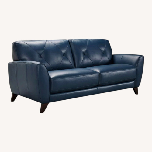 Used Macy's Leather Sofa for sale on AptDeco