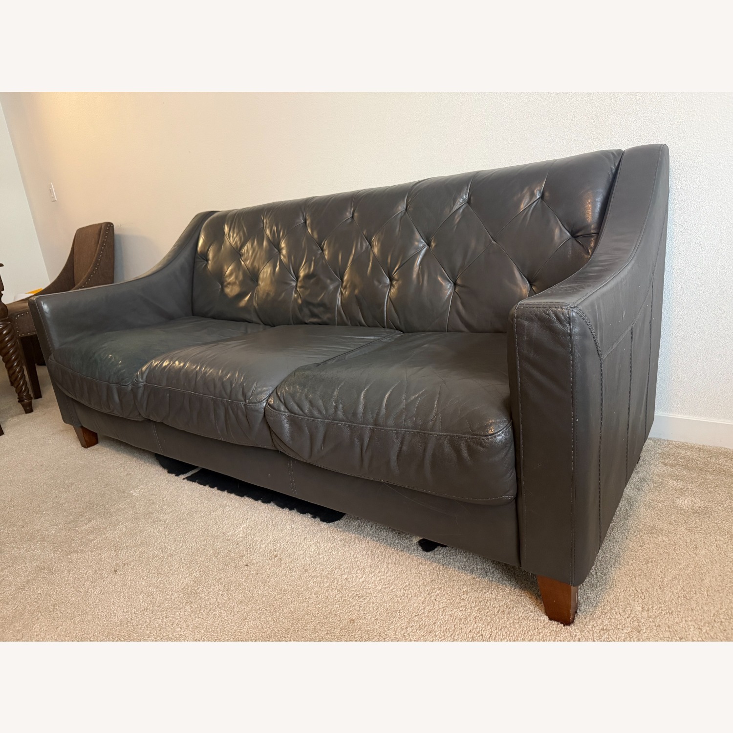Leather Sofa - image-2