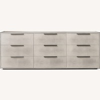 Restoration Hardware Light Gray Shagreen Dresser