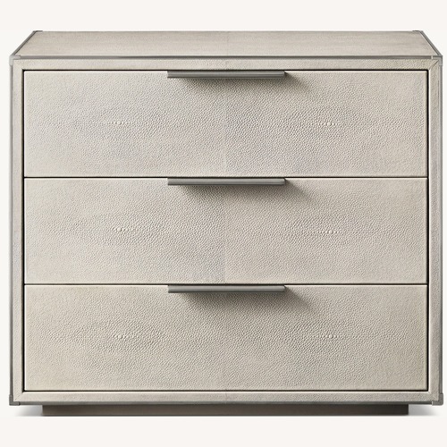 Used Restoration Hardware Saunderson Light Gray Nightstands for sale on AptDeco