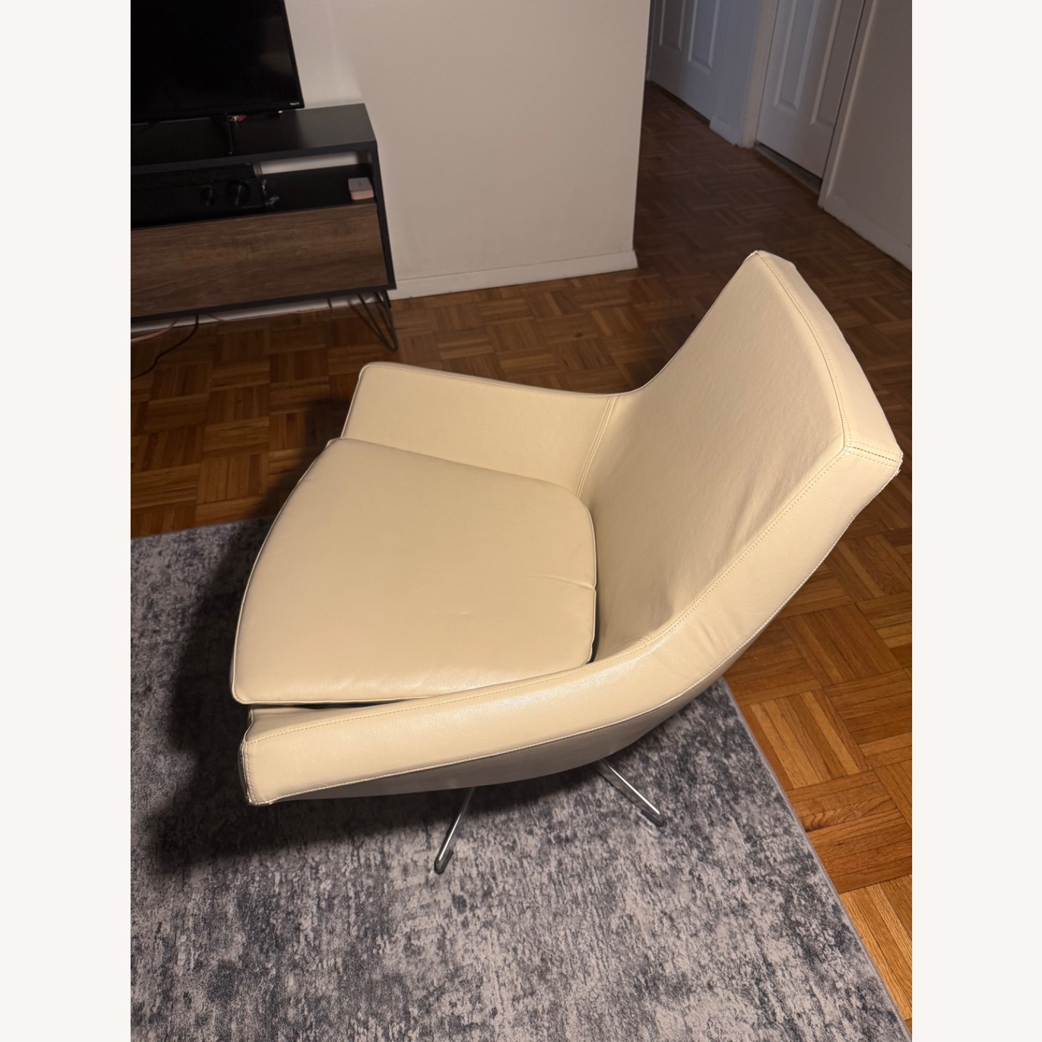 HighTower Beige Accent Chair - image-3