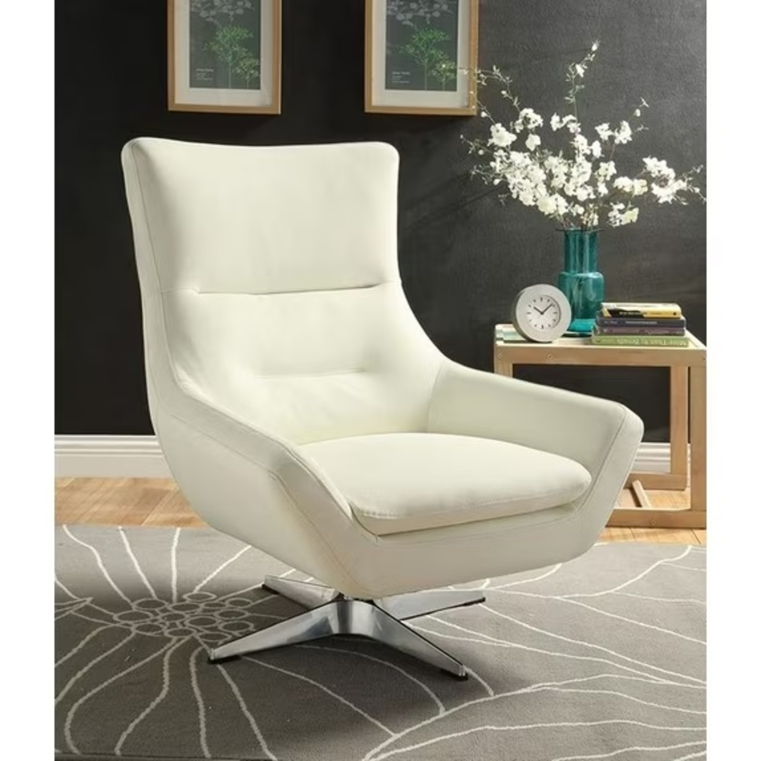 HighTower Beige Accent Chair - image-4
