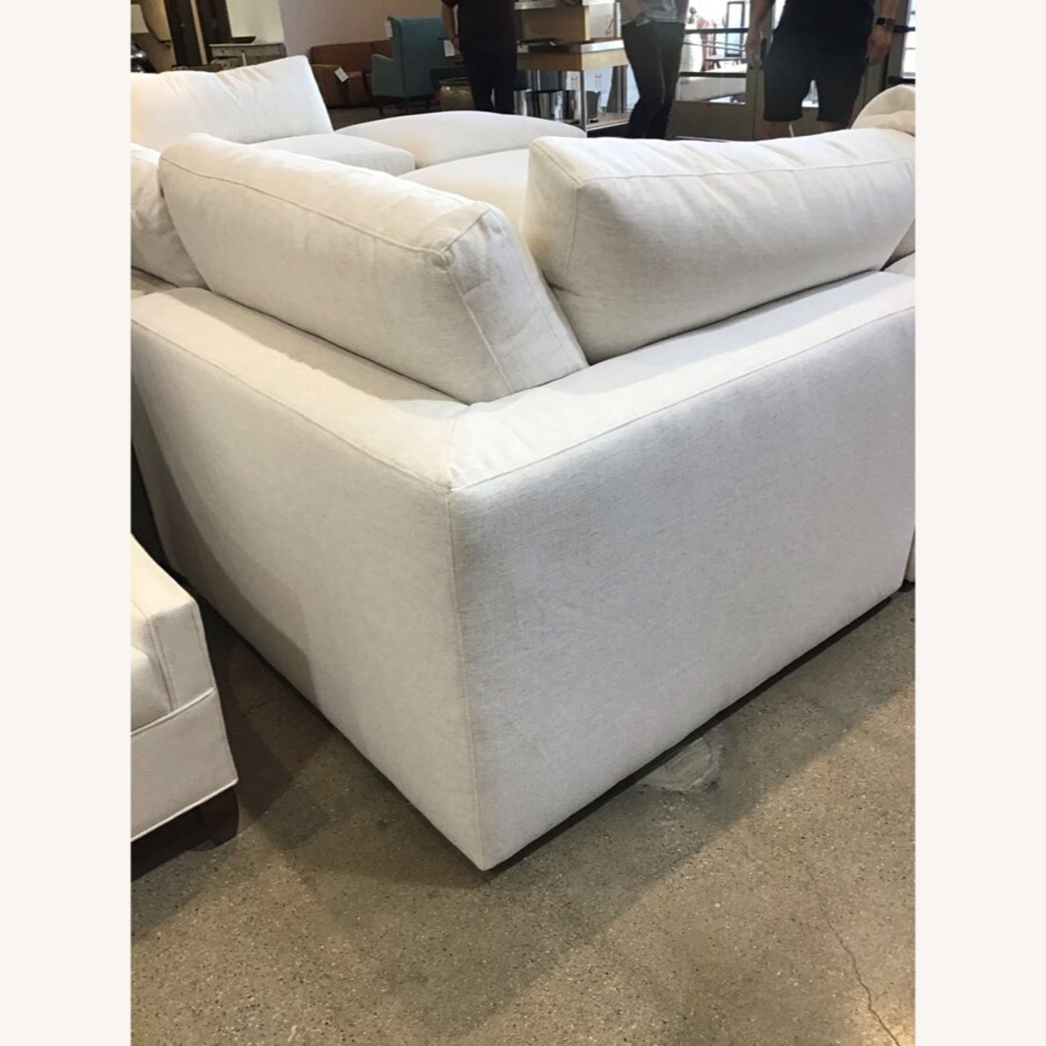 Arhaus Beale 8 Piece Modular Sectional Woven Chenille - image-6