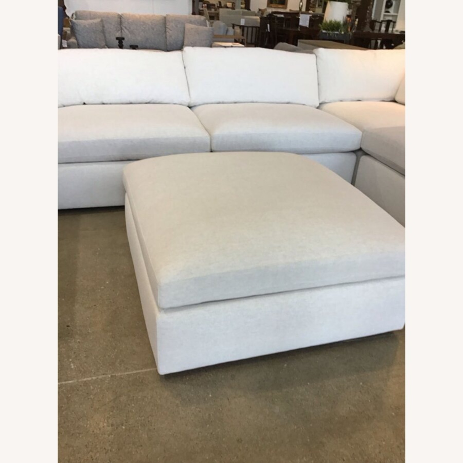 Arhaus Beale 8 Piece Modular Sectional Woven Chenille - image-11