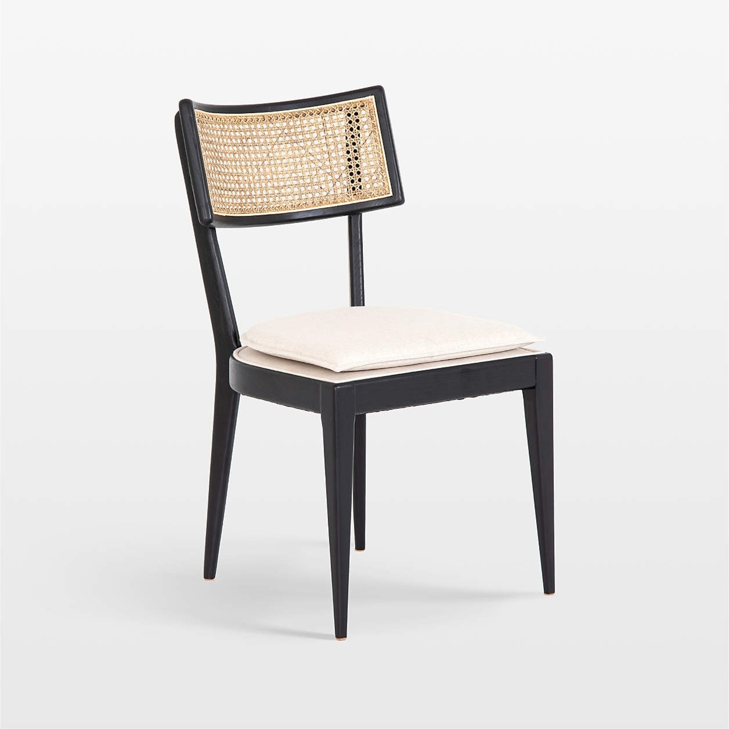 Libby Black Wood and Cane Dining Chair, Set of 6 - image-6